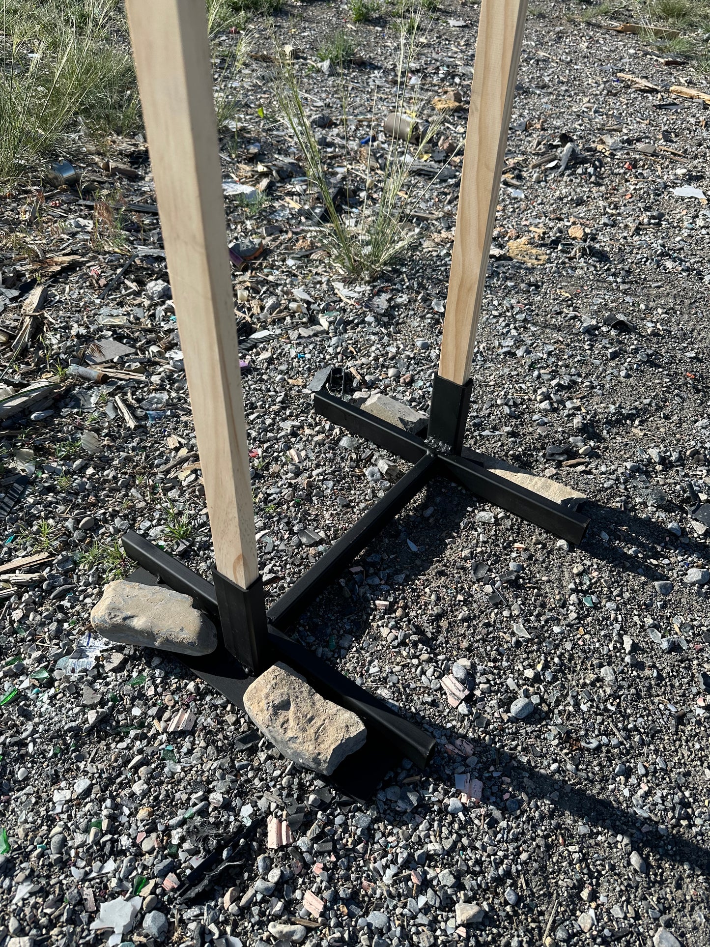 Anti-Tip Target Stand